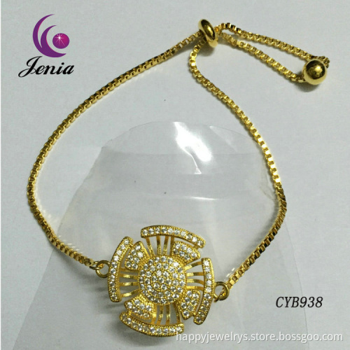 Jenia Hot Sale 18K Gold Plated Bracelets,New Popular Style Bracelet Jewellery